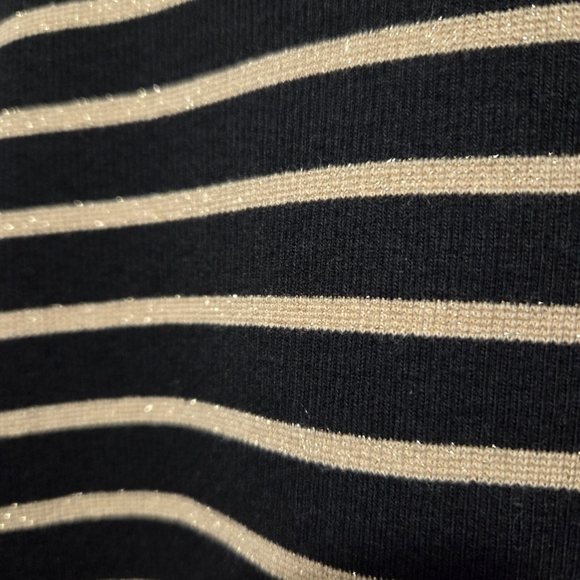 NWT J.Crew Long Sleeve turtleneck striped women's sweater - Picture 4 of 5